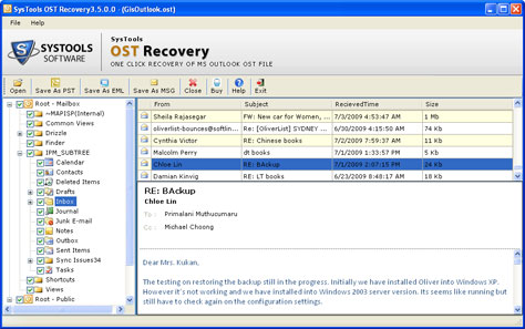 Outlook OST Recovery 3.6